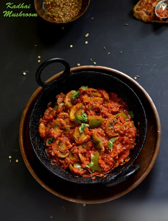 Mushroom Karahi